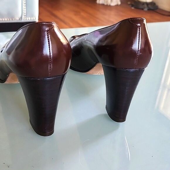 Silvia Fiorentina Leather Heels - Picture 4 of 8